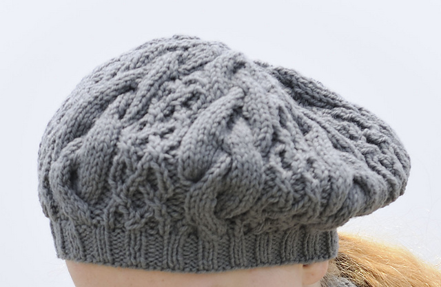 #15 Cabled Beret