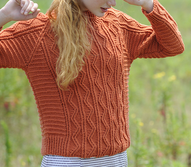 #25 Zig-Zag Pullover