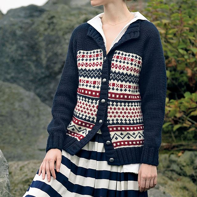 p. 21 Binge Cardigan