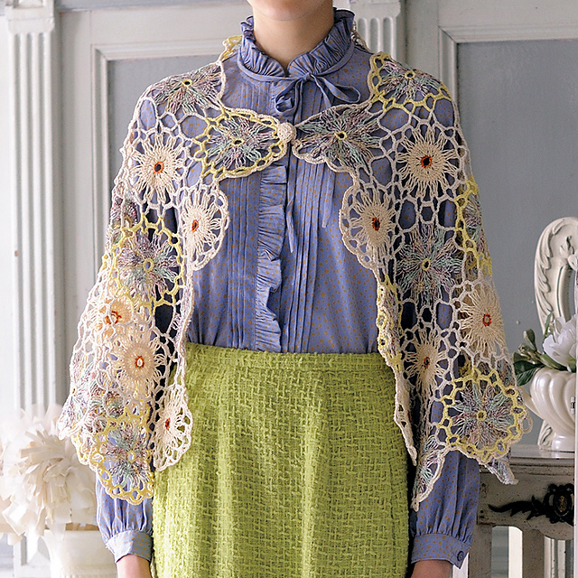 p.30 Hairpin Motif Shawl