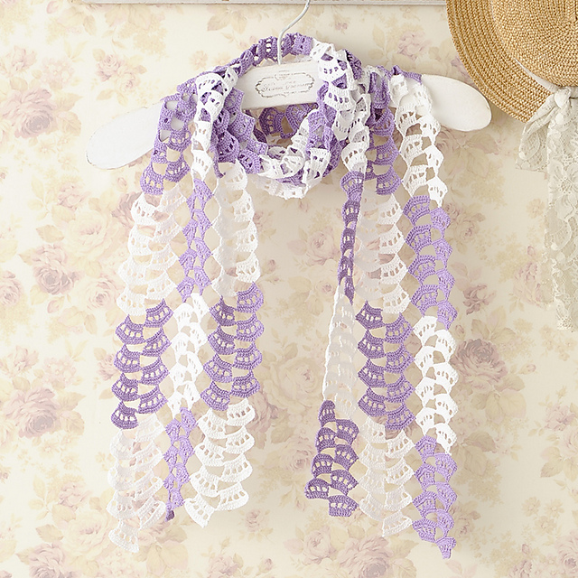 #36 Braided Fan Stole