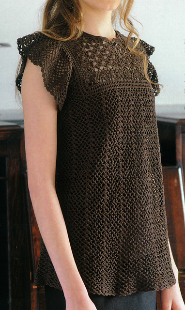 #13 Blouse-like tunic sweater
