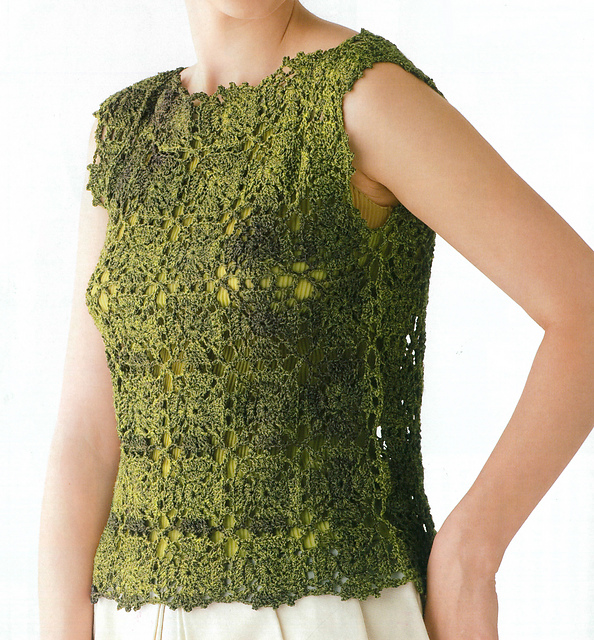 #7 Square Motif Top