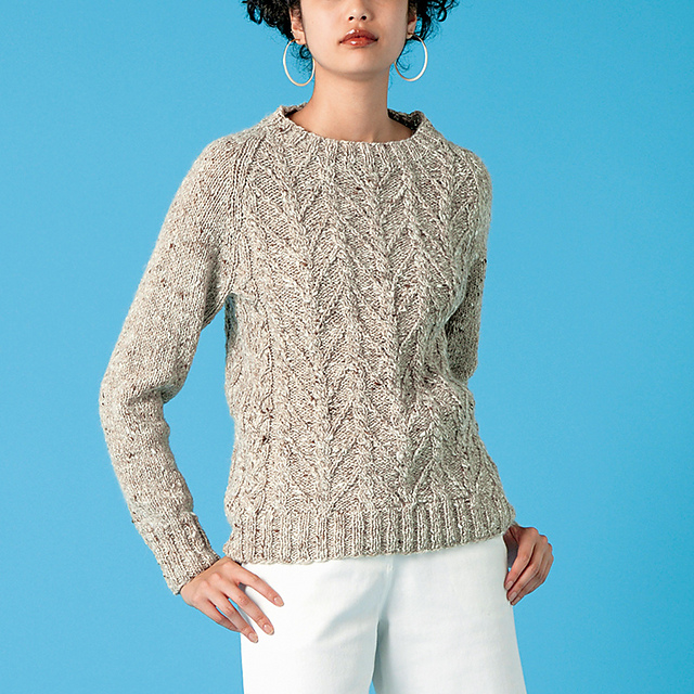 p.37 Beige pullover