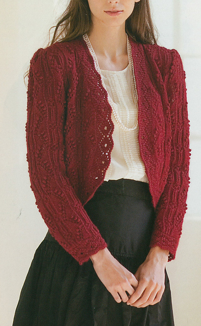 #01 Tuck sleeve bolero