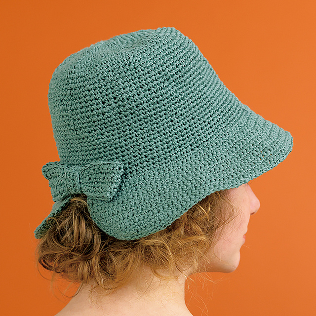 p.59 Green Ribbon Hat