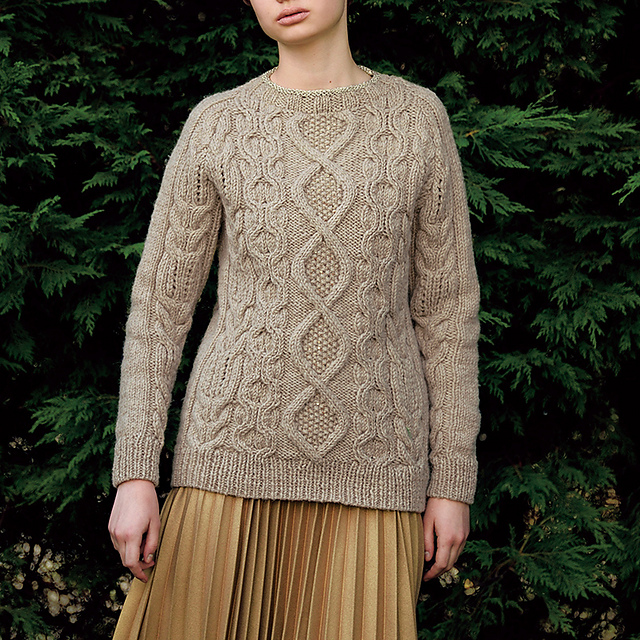 p.98 Aran Pullover