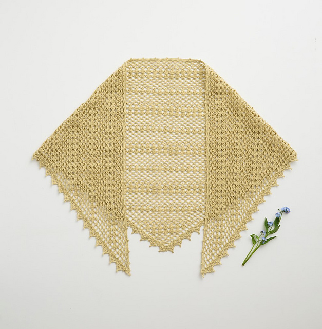 #3 Netted Triangle Shawl