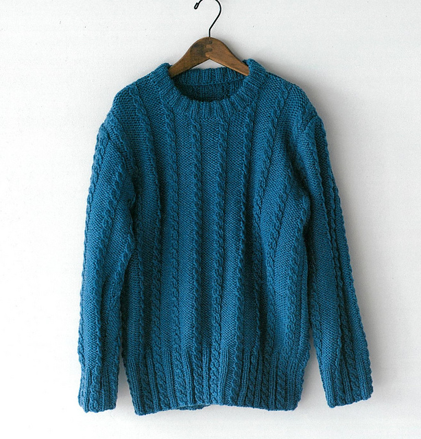 Q Cable Sweater