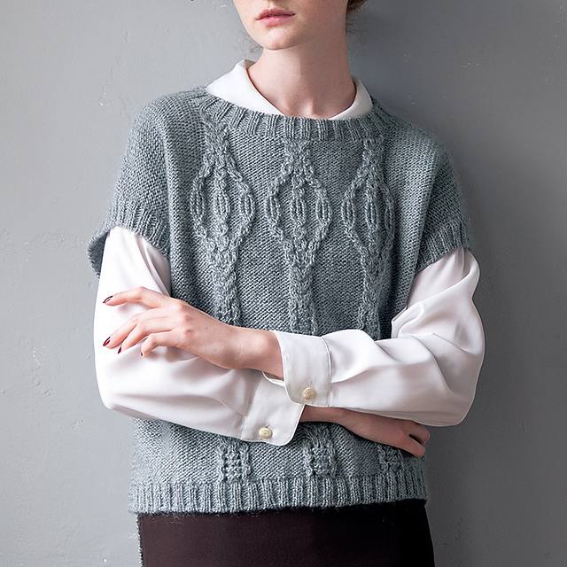 #04 Diamond Pattern Vest