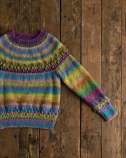 p.121 Yoke pullover