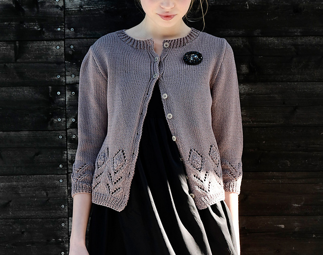 #25 Botanical Cardigan