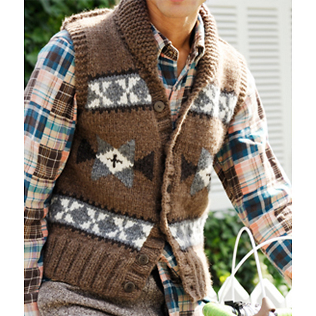 p.102 Stranded Men's Vest