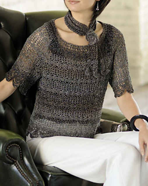 #11 Crocheted Blouse