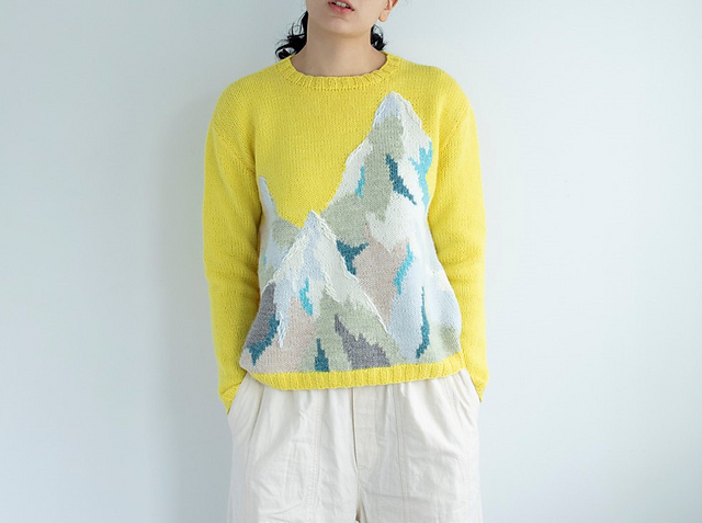 Ravelry: L.雪山のプルオーバー pattern by Erika Tokai（東海えりか）