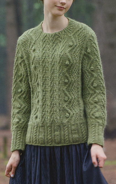 #35 Aran Pullover