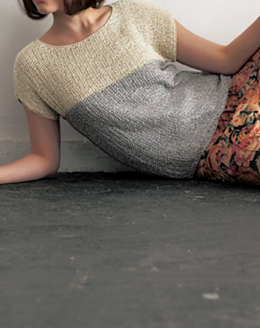 P.107 Bicolor french pullover