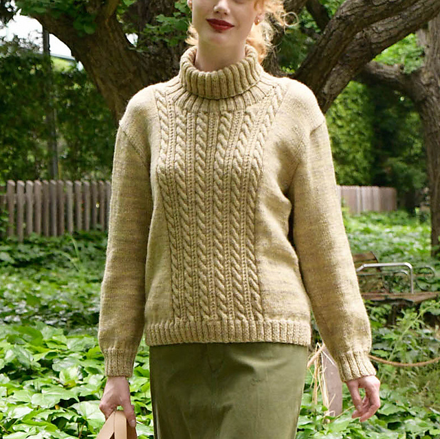 p.19 Cable Pullover