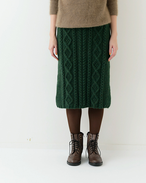 #25 Aran Pattern Skirt
