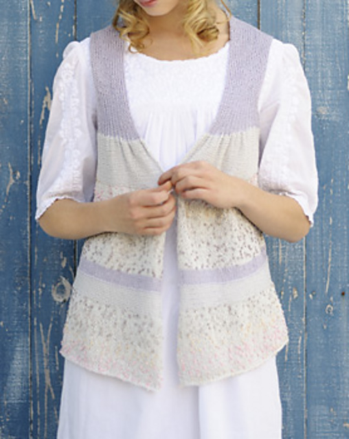 p.104 Pastel-colored Vest