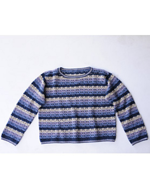 p.111 Striped Pullover