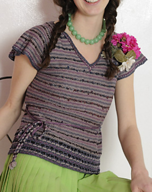 p.55 Reverse Stockinette Pullover