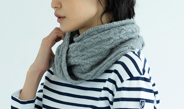 #15 Cabled Snood