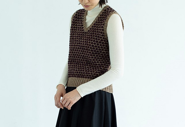 #17 Dot Pattern Vest