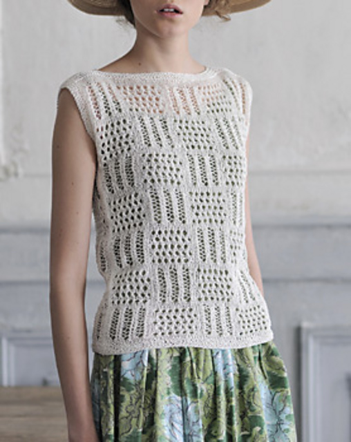 #24 Square Motif Sweater