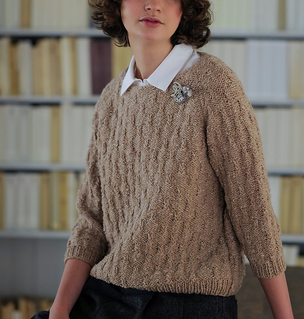 #03 Textured Pullover