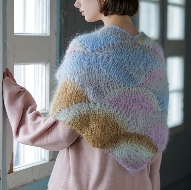 #24 Fan Pattern Shawl
