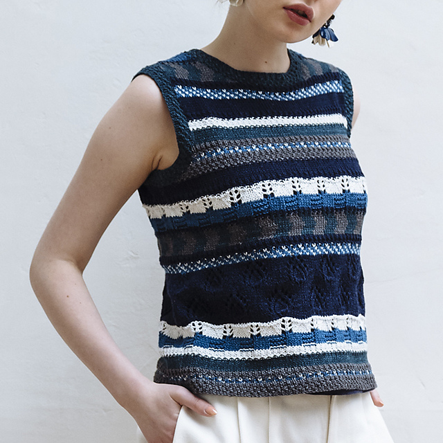 #20 Geometric pattern Sleeveless