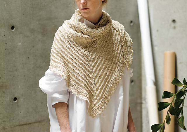 p.36 Triangle Shawl