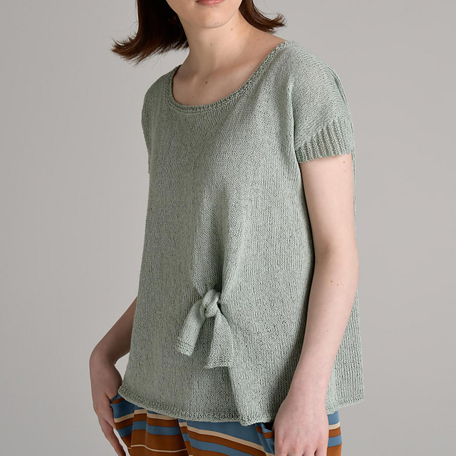 p.78 Ribbon Pullover