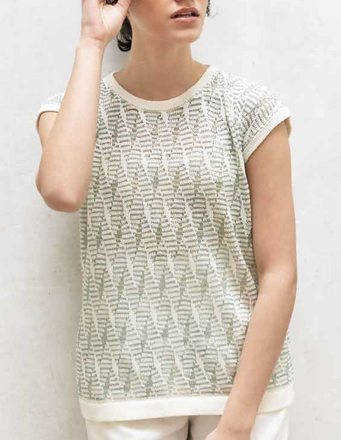 p.97 Slip Stitch Pullover