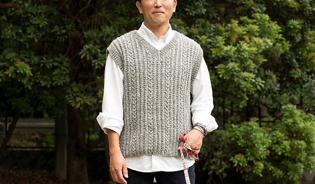 p.77 Cable Vest