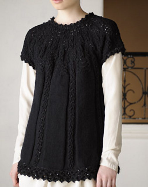 p.104 Round-yoke Pullover