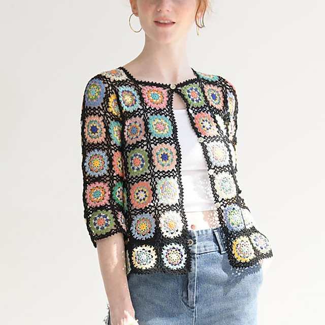 p.10 Motif Cardigan
