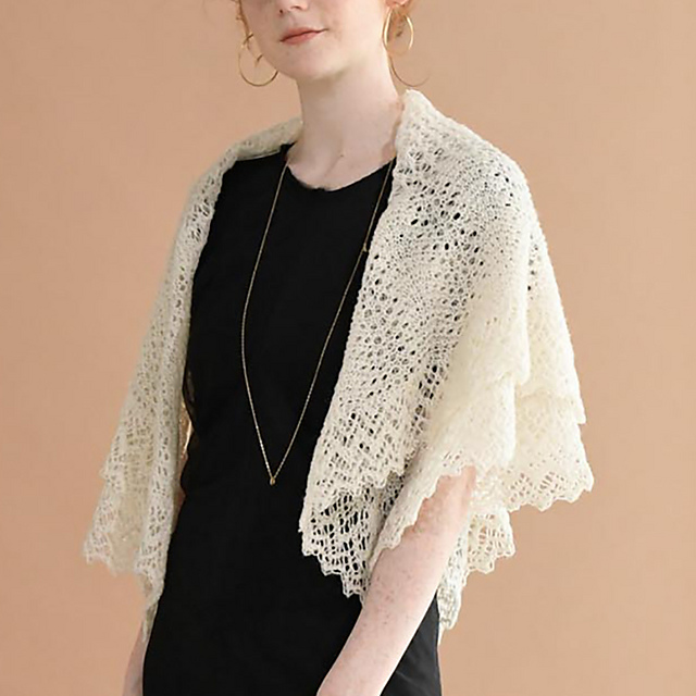 p.25 Shetland Lace Square