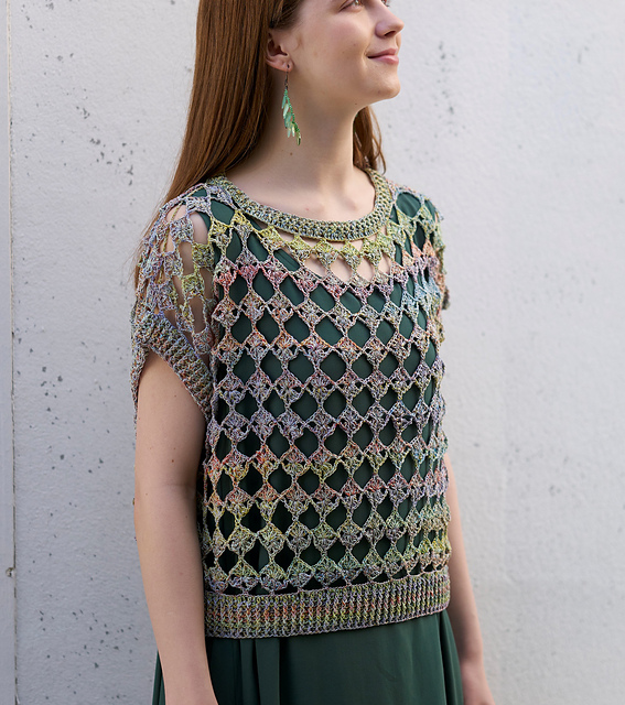 #02 Square Motif Vest
