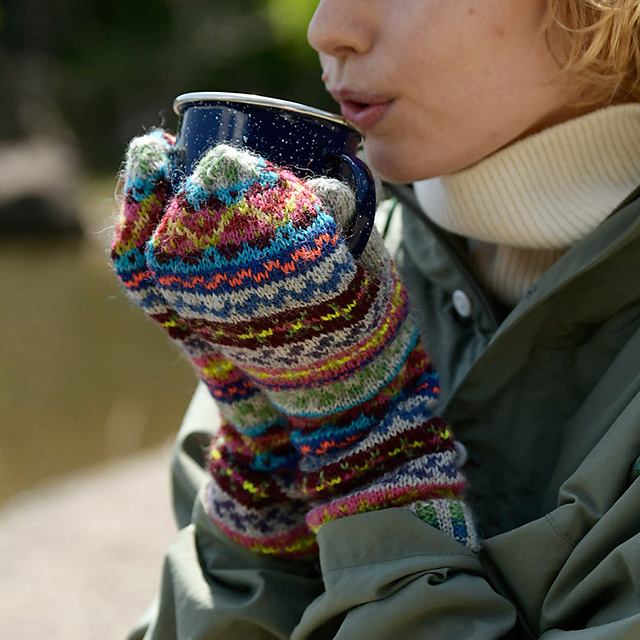 p.12 Fairisle Mittens