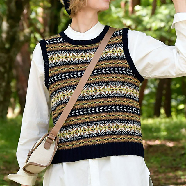 p.14 Fairisle Vest