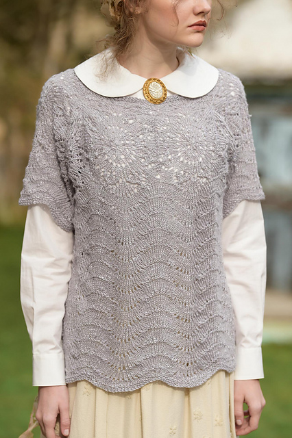 p.25 Kunst Motif Yoke Pullover