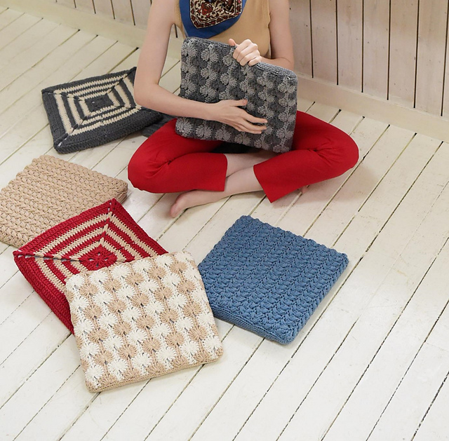 p.98 Flat Cushion Covers A-F