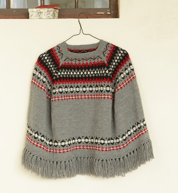 p.64 Nordic Poncho