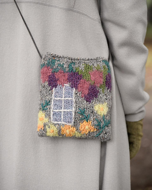 Ravelry: WallGarden Handbag pattern by Erika Tokai（東海えりか）
