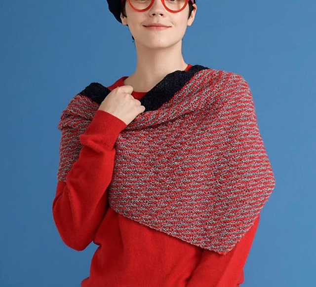 p.34 Triangle Shawl