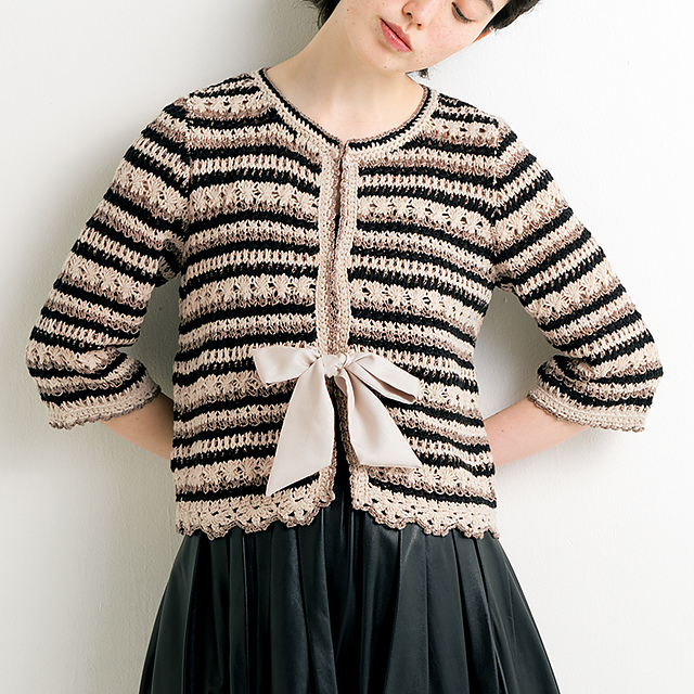 p.101 Ribbon Front Jacket