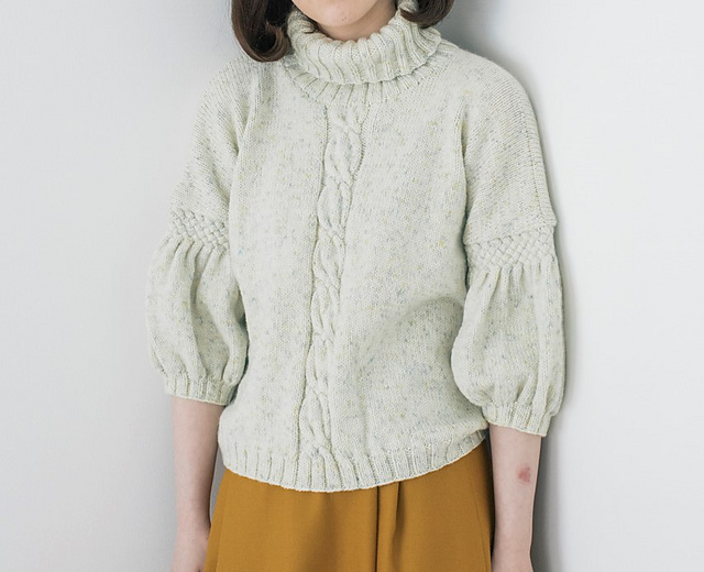 p.04 Volume Sleeve Turtleneck