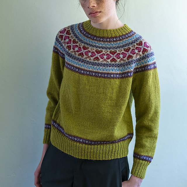 p.39 Fairisle Yoke Pullover